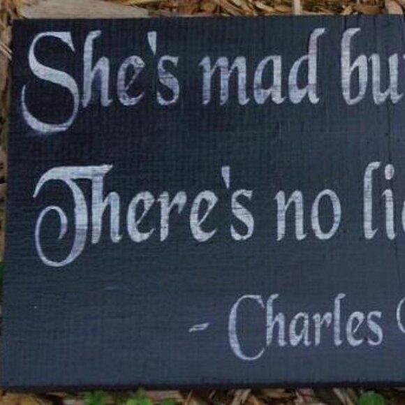 Primitive witch sign She's mad but magic no lie in her fire witchcraft sexy - Picture 3 of 4